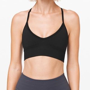 Lululemon Ebb To Street Bra EUC Size 4 Black
